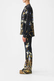 BLOUSON SLEEVE BLOUSE WITH YOKE