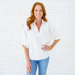 CAROLINE TOP WHITE