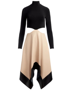 TEMIKA CUT OUT MIDI DRESS