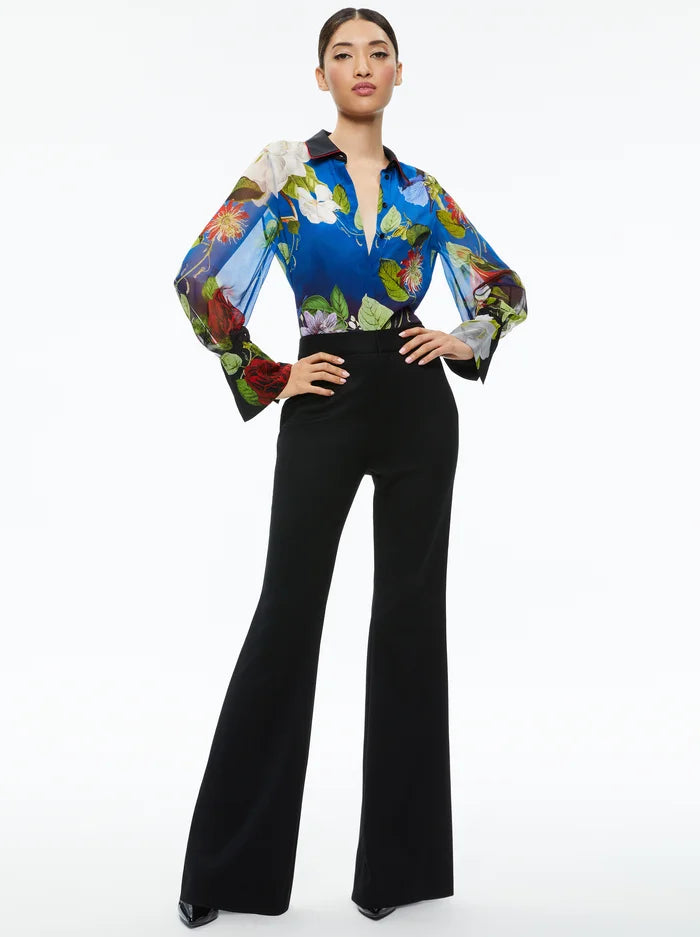 WAN BUTTON DOWN BLOUSE