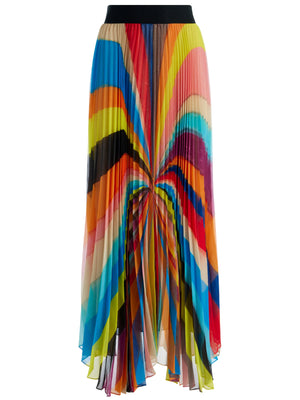 KATZ PLEATED MAXI SKIRT