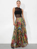 KATZ MAXI PLEATED SKIRT