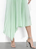 JENARA PLEATED MIDI SKIRT