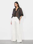 BETSIE RUFFLED BLOUSE