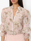 ILAN SMOCKED BLOUSE