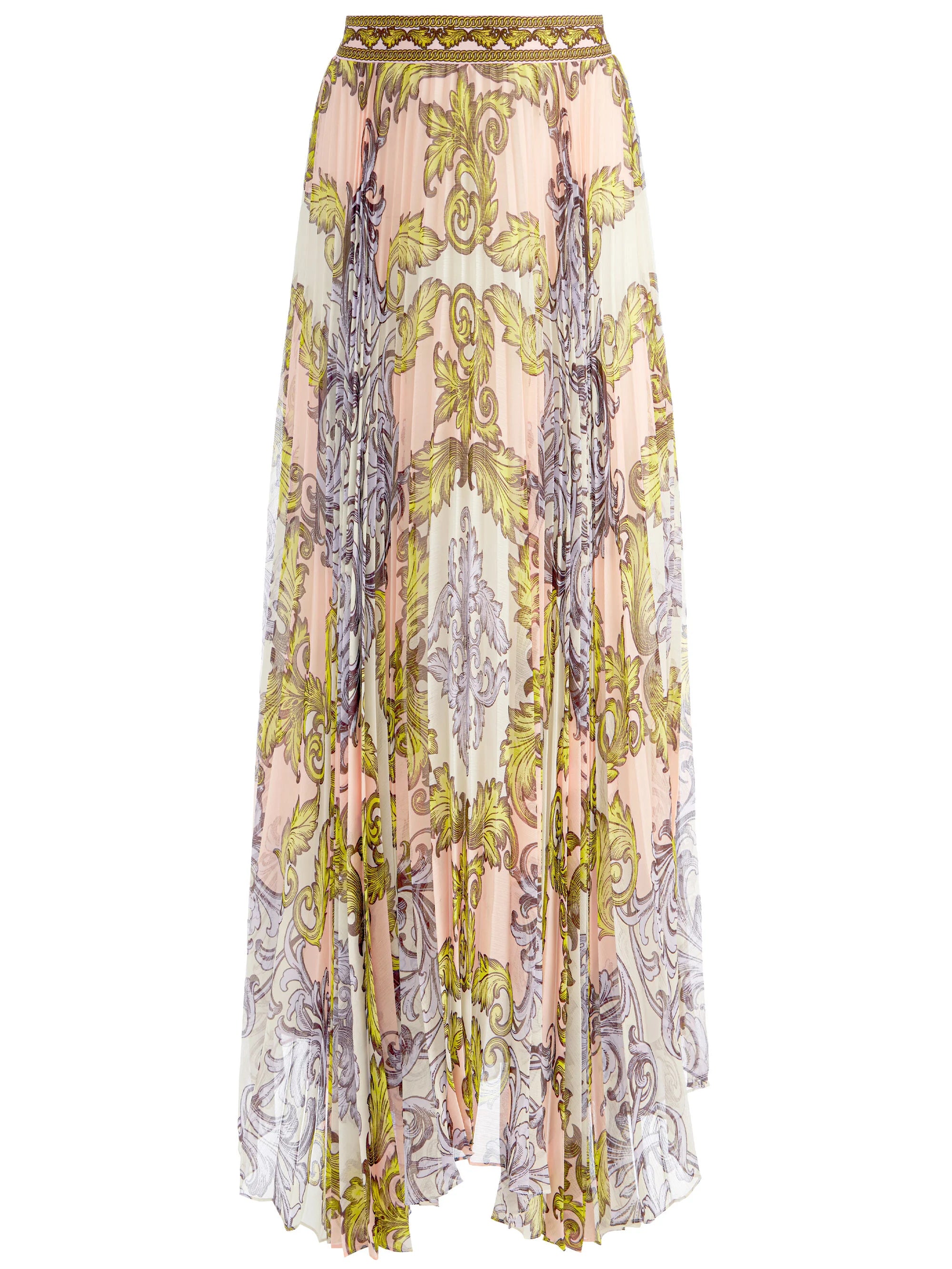 KATZ PLEATED MAXI SKIRT