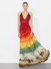 LAUREN PLEATED MAXI DRESS