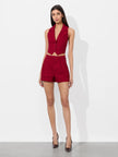 CONRY LINEN CUFFED SHORT