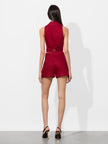 CONRY LINEN CUFFED SHORT