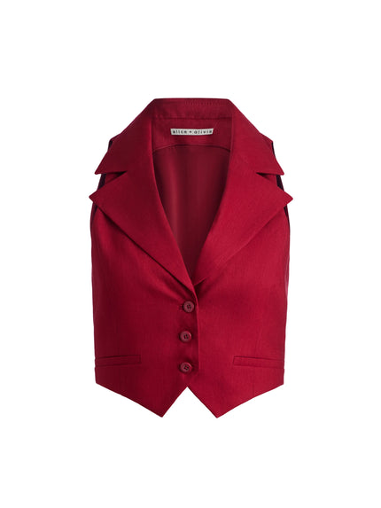 DONNA LINEN VEST