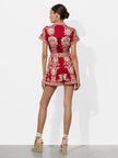 LUCY BUTTON DOWN ROMPER