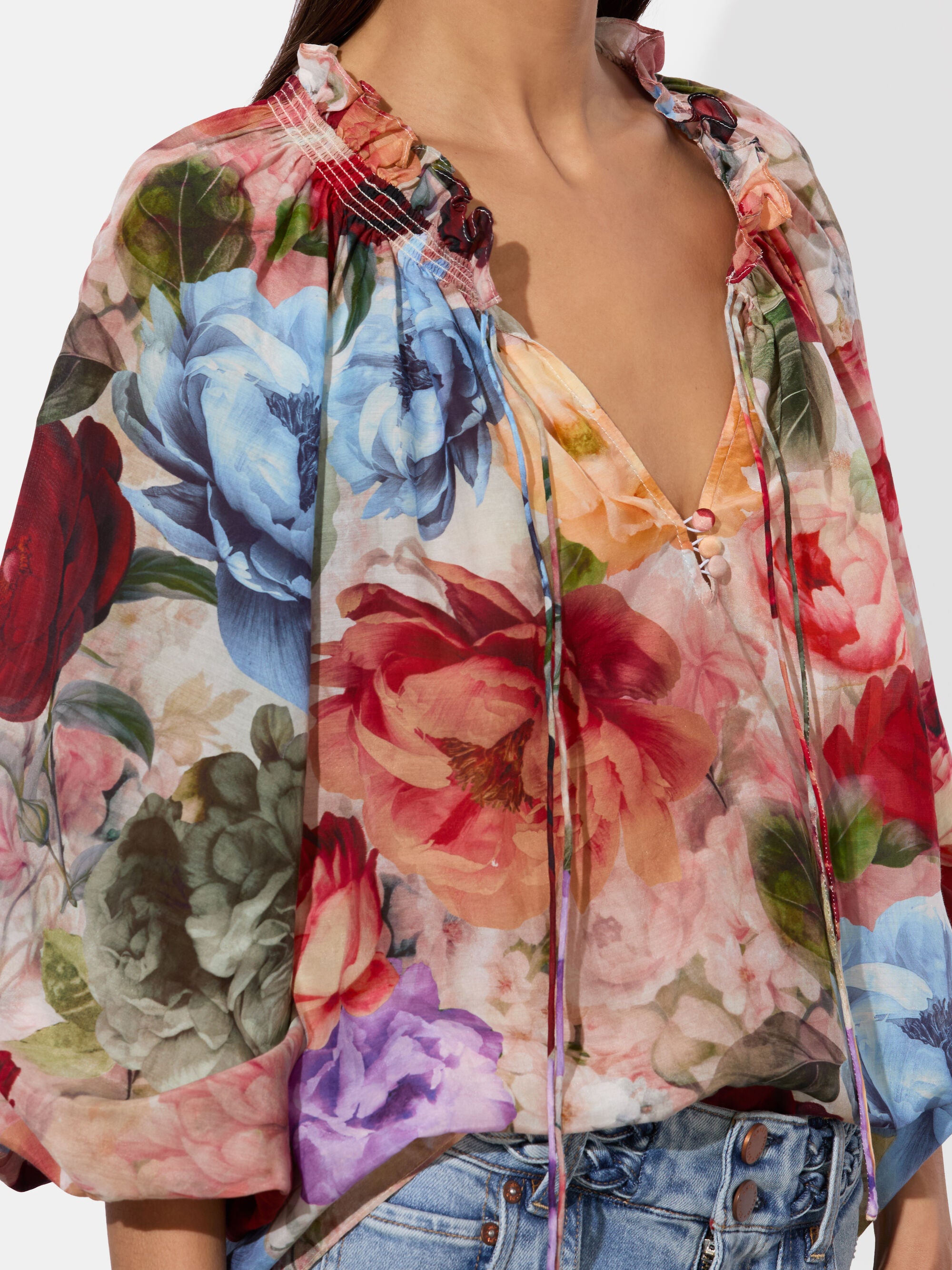 NORAH PEASANT BLOUSE