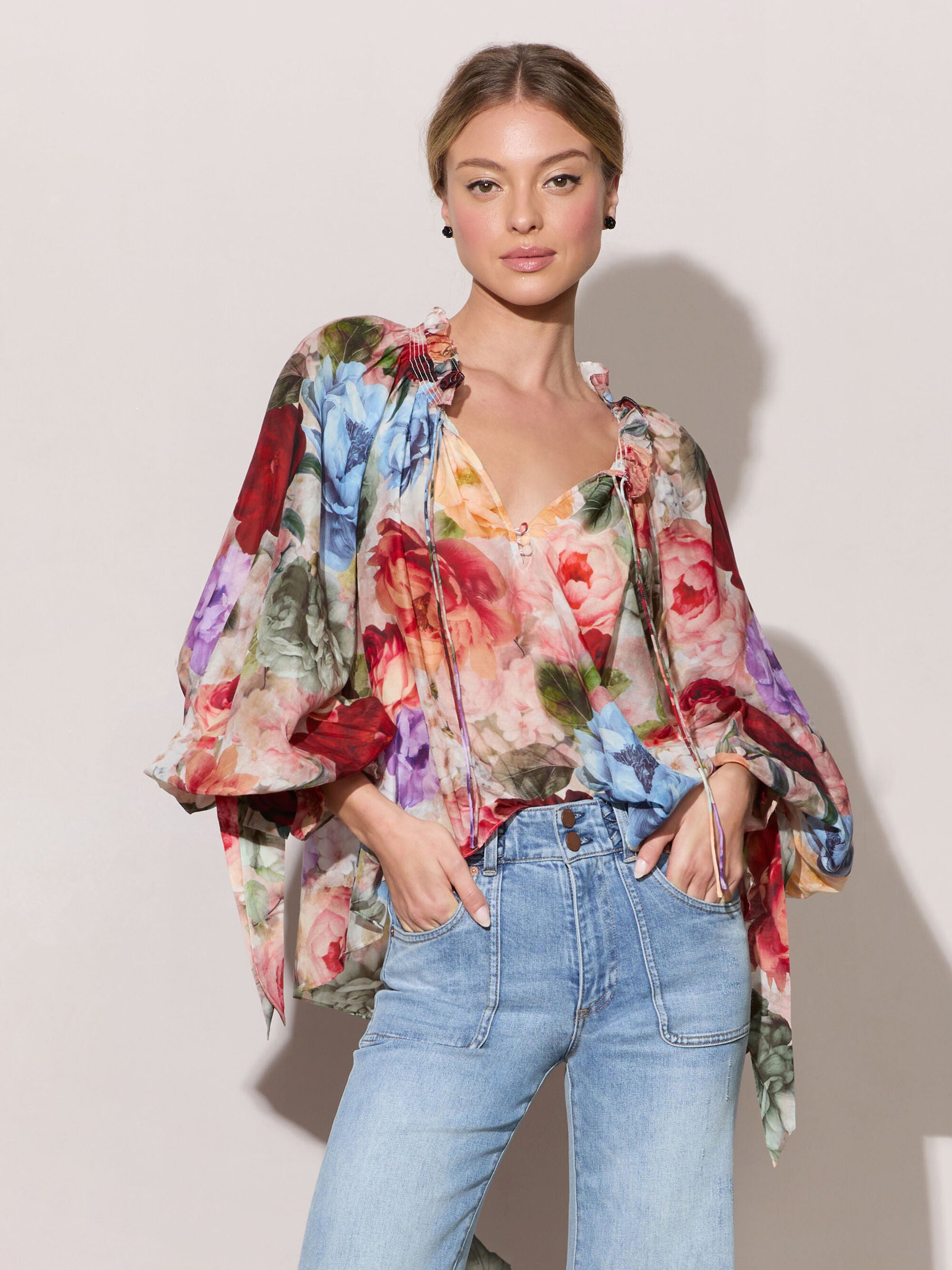 NORAH PEASANT BLOUSE