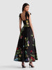 ORIANA DROP WAIST MIDI DRESS