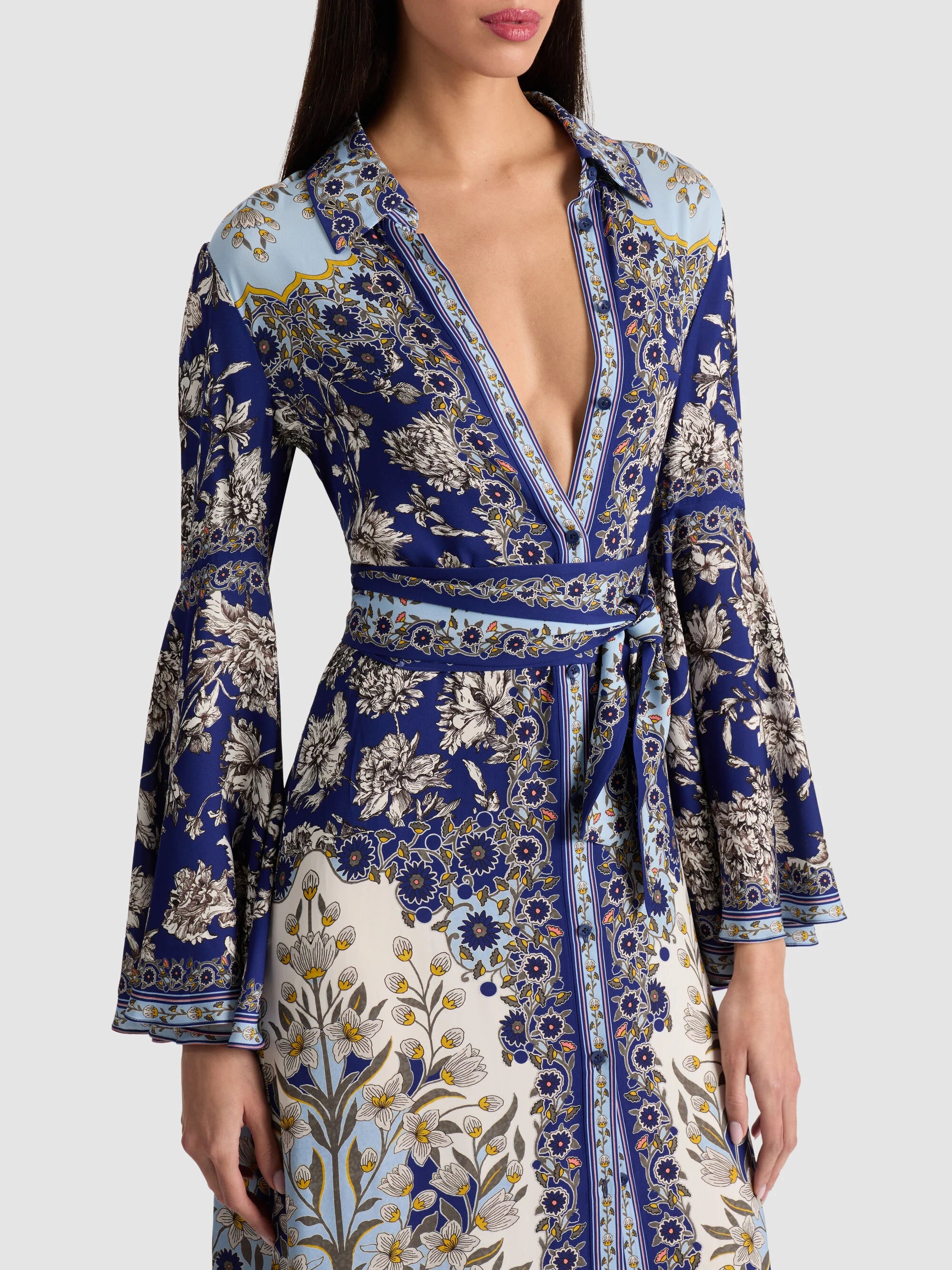 CHASSIDY BELL SLEEVE DRESS