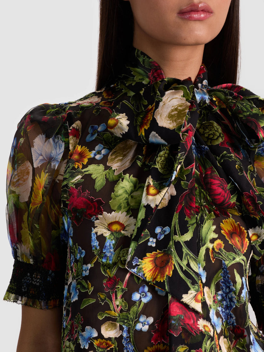 BRENTLEY PUFF SLEEVE BLOUSE