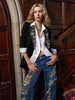 ELNA EMBELLISHED BLAZER