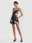 EVE EMBELLISHED MINI DRESS