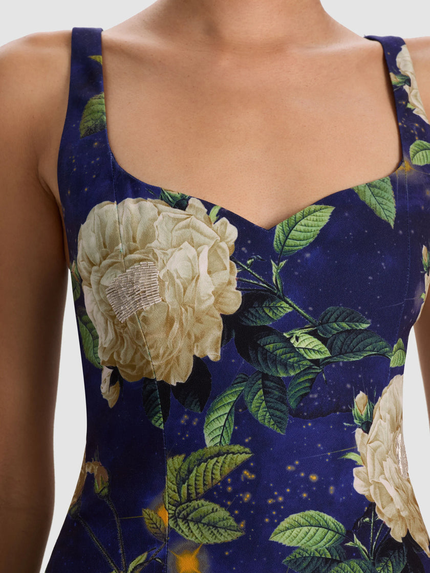EVE EMBELLISHED MINI DRESS