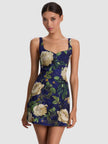 EVE EMBELLISHED MINI DRESS