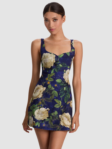 EVE EMBELLISHED MINI DRESS