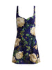 EVE EMBELLISHED MINI DRESS