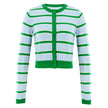 DOLLIE STRIPED CARDIGAN