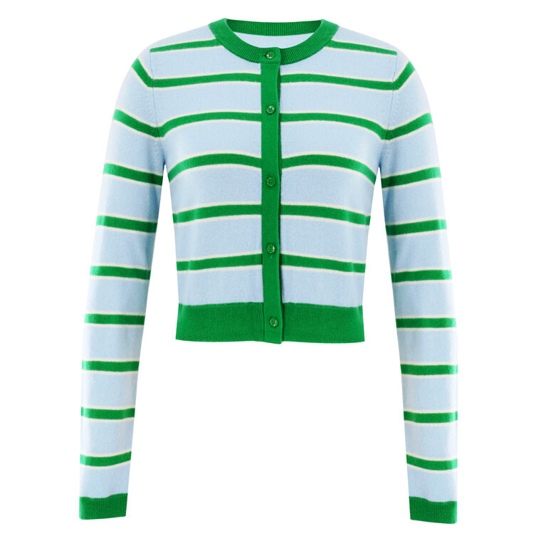 DOLLIE STRIPED CARDIGAN