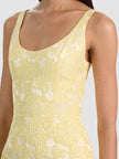 CHARLOTTE MINI DRESS IN BUTTER