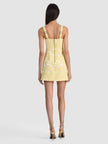 CHARLOTTE MINI DRESS IN BUTTER