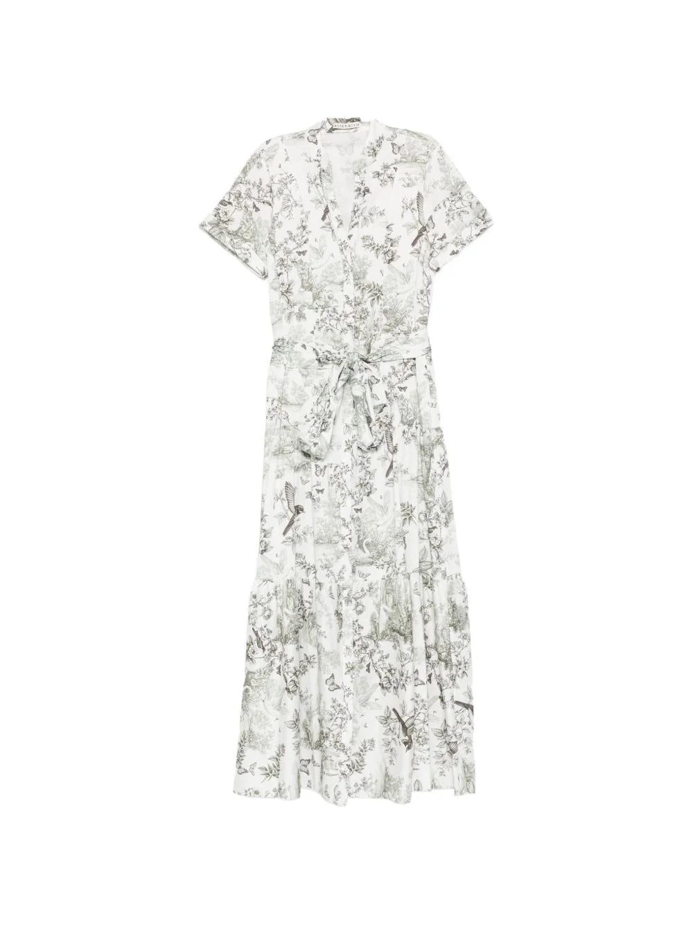LUCY SHORT SLEEVE MIDI SHIRT DRESS IN DAYBREAK