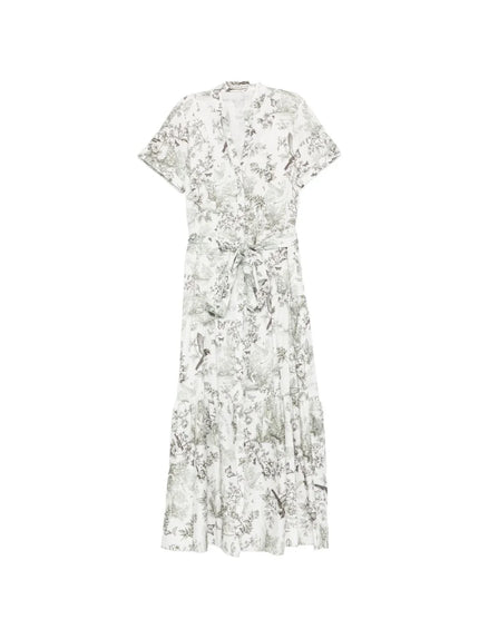 LUCY SHORT SLEEVE MIDI SHIRT DRESS IN DAYBREAK