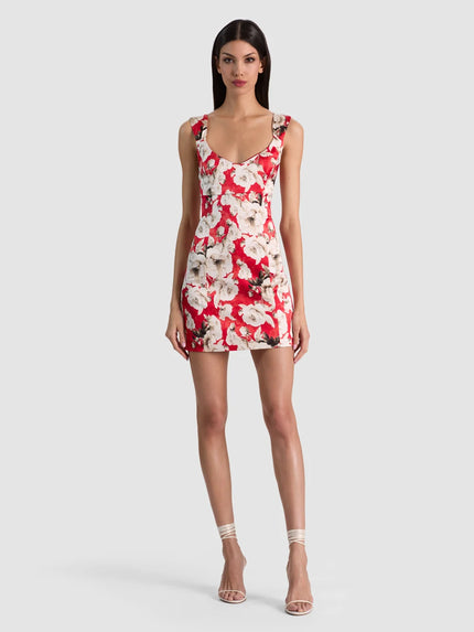 RENEE FITTED MINI DRESS