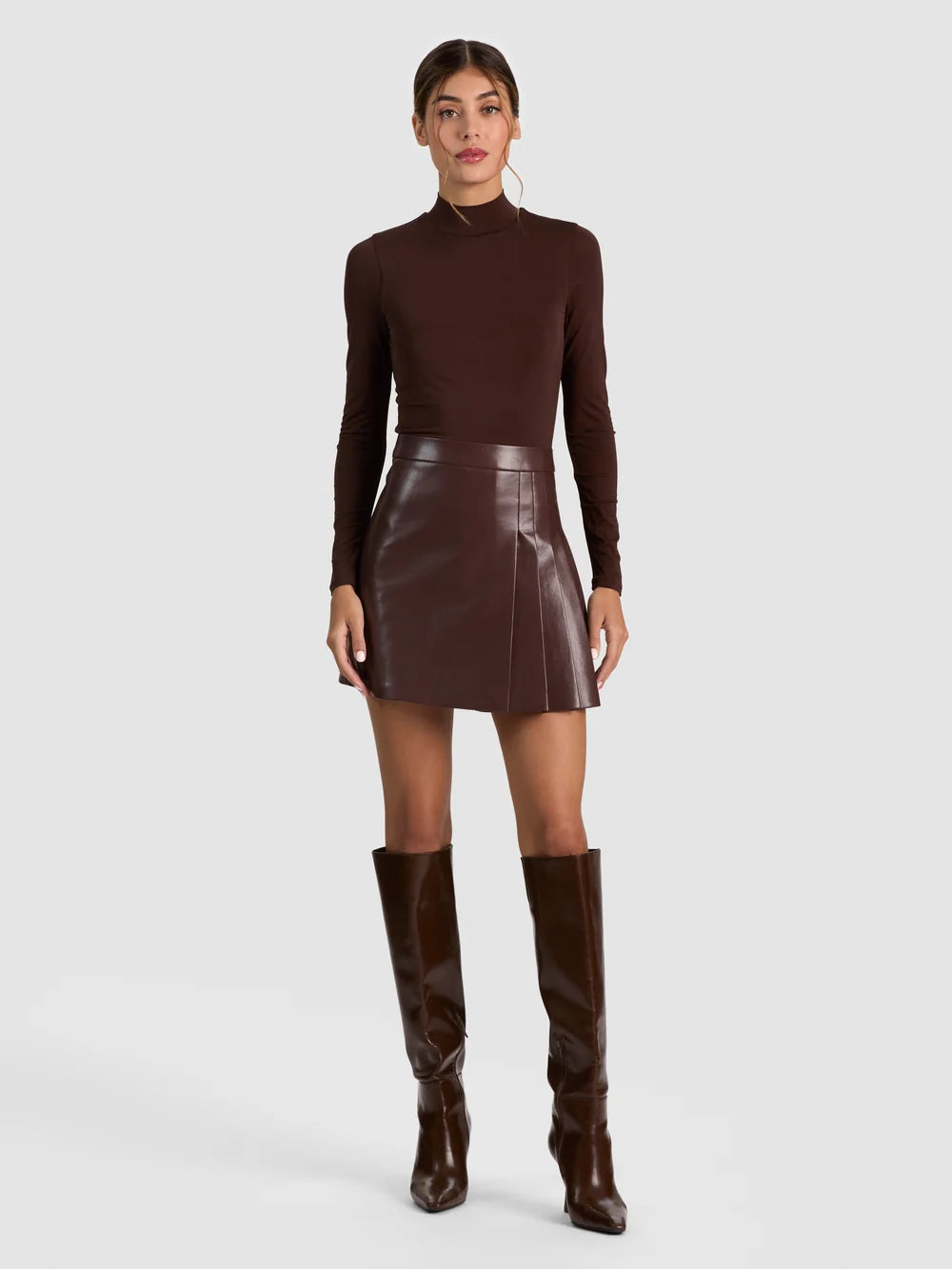 CHARA VEGAN MINI DRESS