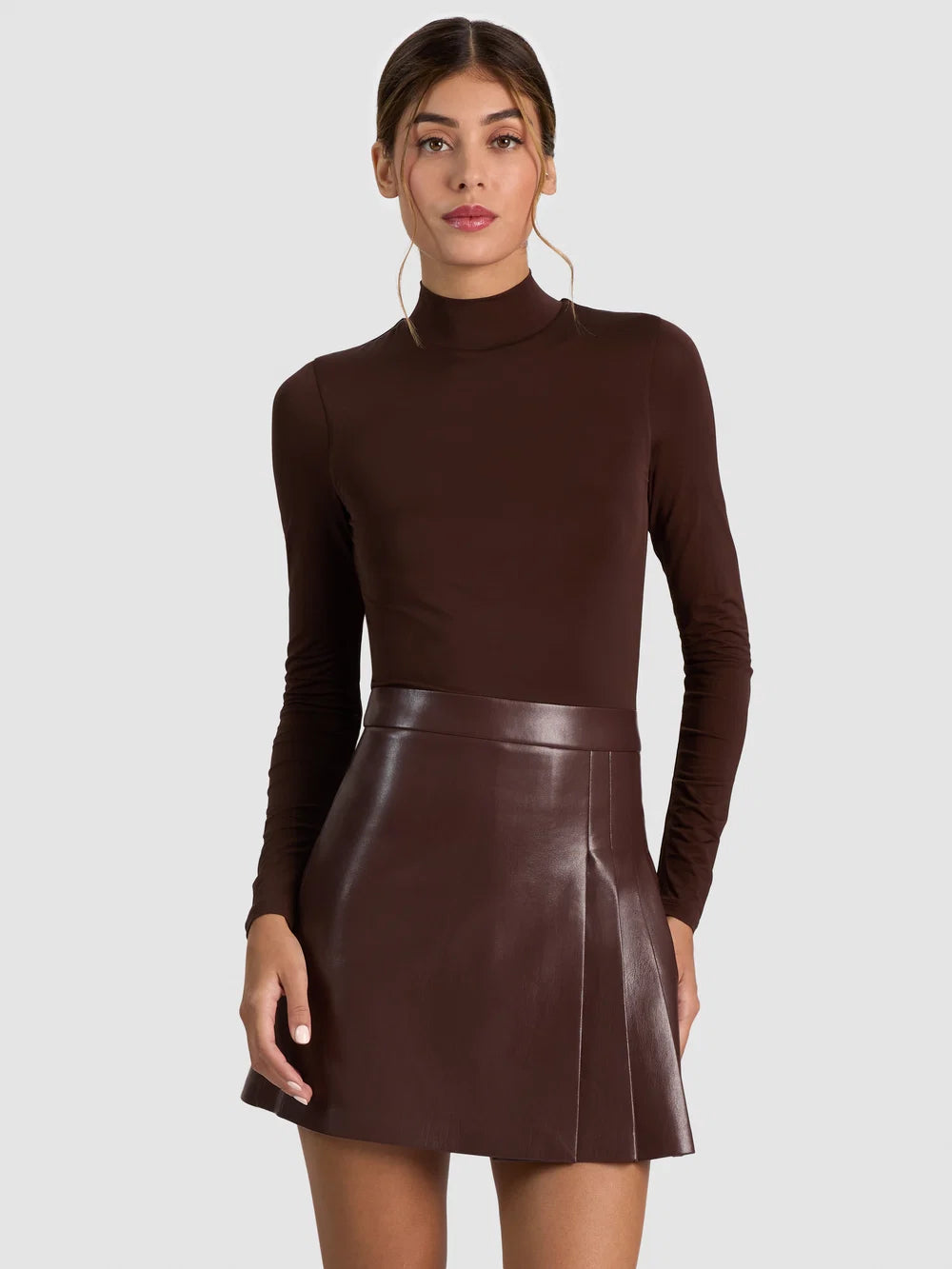 CHARA VEGAN MINI DRESS
