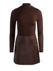 CHARA VEGAN MINI DRESS
