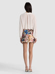 RUBI MINI SKIRT IN FALLEN PETALS SM