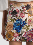 RUBI MINI SKIRT IN FALLEN PETALS SM