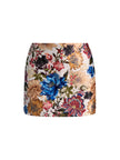RUBI MINI SKIRT IN FALLEN PETALS SM
