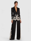 BREANN LACE FITTED BLAZER