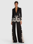 BREANN LACE FITTED BLAZER