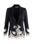 BREANN LACE FITTED BLAZER