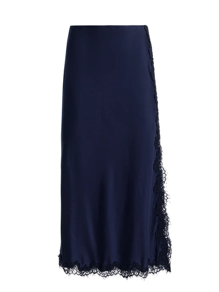 MAEVE LACE TRIM SKIRT