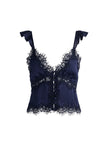 RAFAELLA LACE TRIM TOP