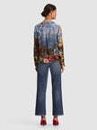 WILLA SILK BLOUSE IN ALPINE DAWN
