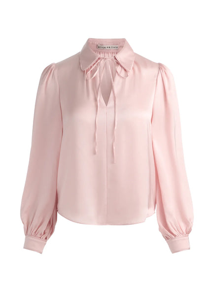 ROANNE TIE FRONT BLOUSE