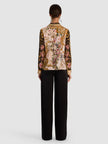WILLA SILK BLOUSE IN TRUE GRANDEUR
