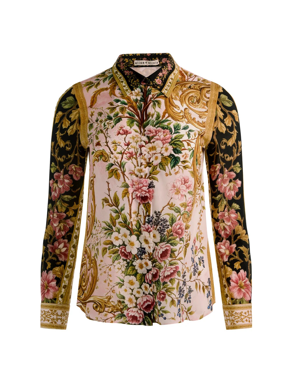 WILLA SILK BLOUSE IN TRUE GRANDEUR