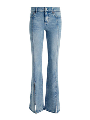 SEDONA LOW RISE CENTER FRONT SLITS FLARE JEAN