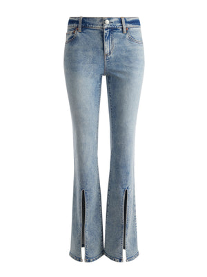 WINSLOW LOW RISE SLIM SLIT JEAN